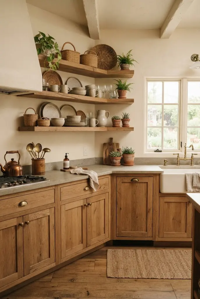 24 Farmhouse Boho Kitchen Design Ideas for a Cozy Home