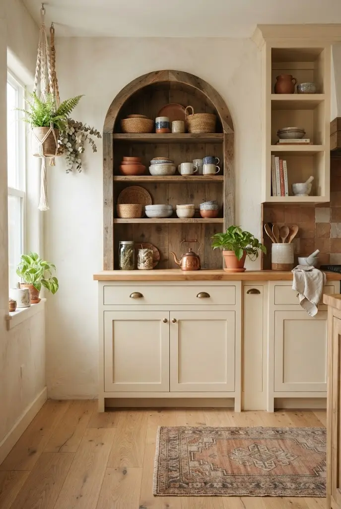 30 Boho Kitchen Cabinets and Design Elements for a Warm Space