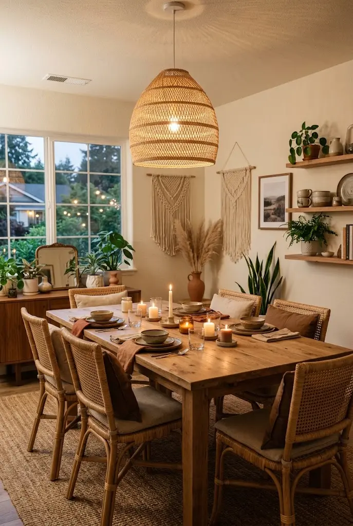 23 Boho Dining Room Ideas for a Stylish Space