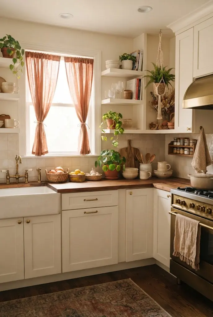 26 Boho Kitchen Curtains for a Relaxed Home