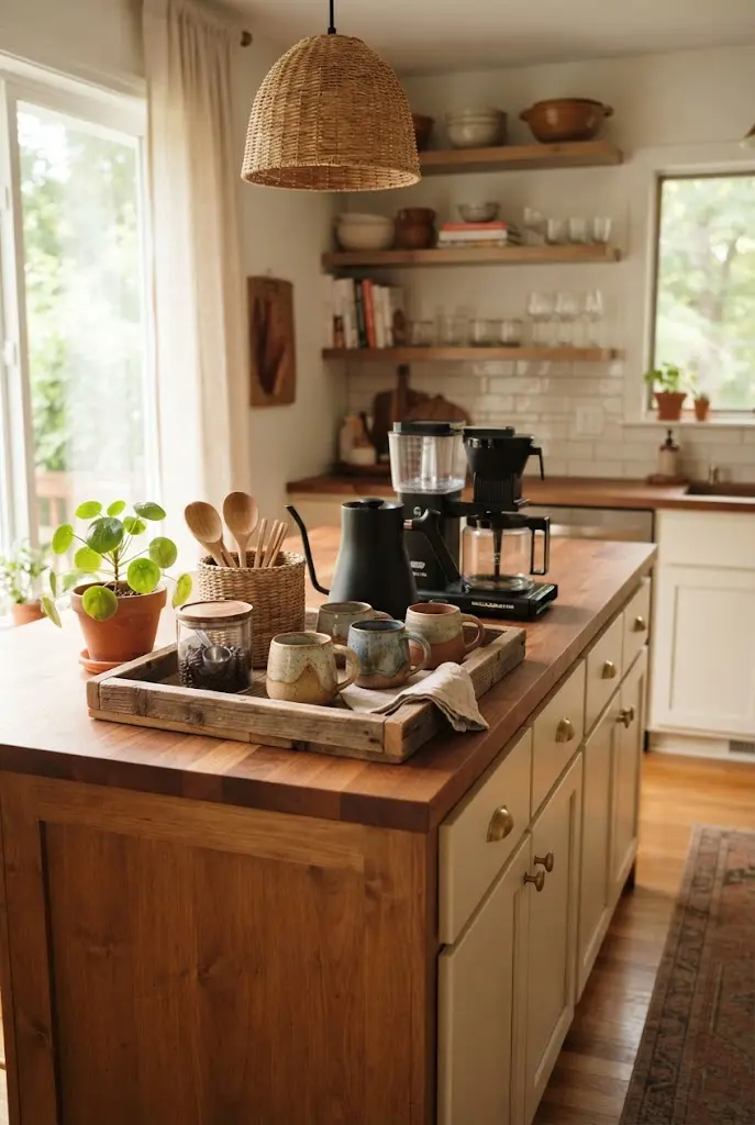 22 Specific Ways to Style a Boho Kitchen Island